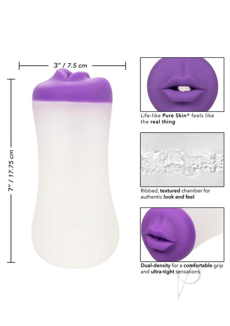 Gripper Deep Throat Grip Purple