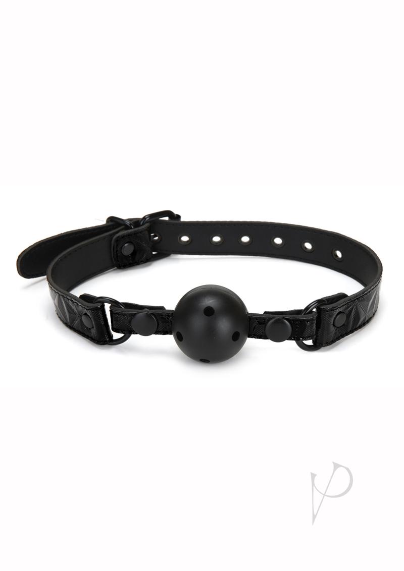 Whipsmart Deluxe Ball Gag Black