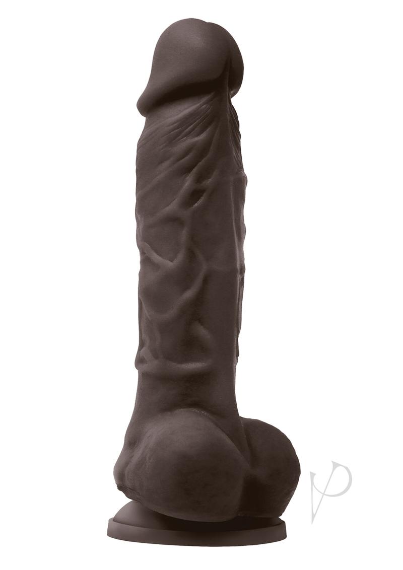 Colours Pleasures Dildo Vibe 5 Drk Brwn