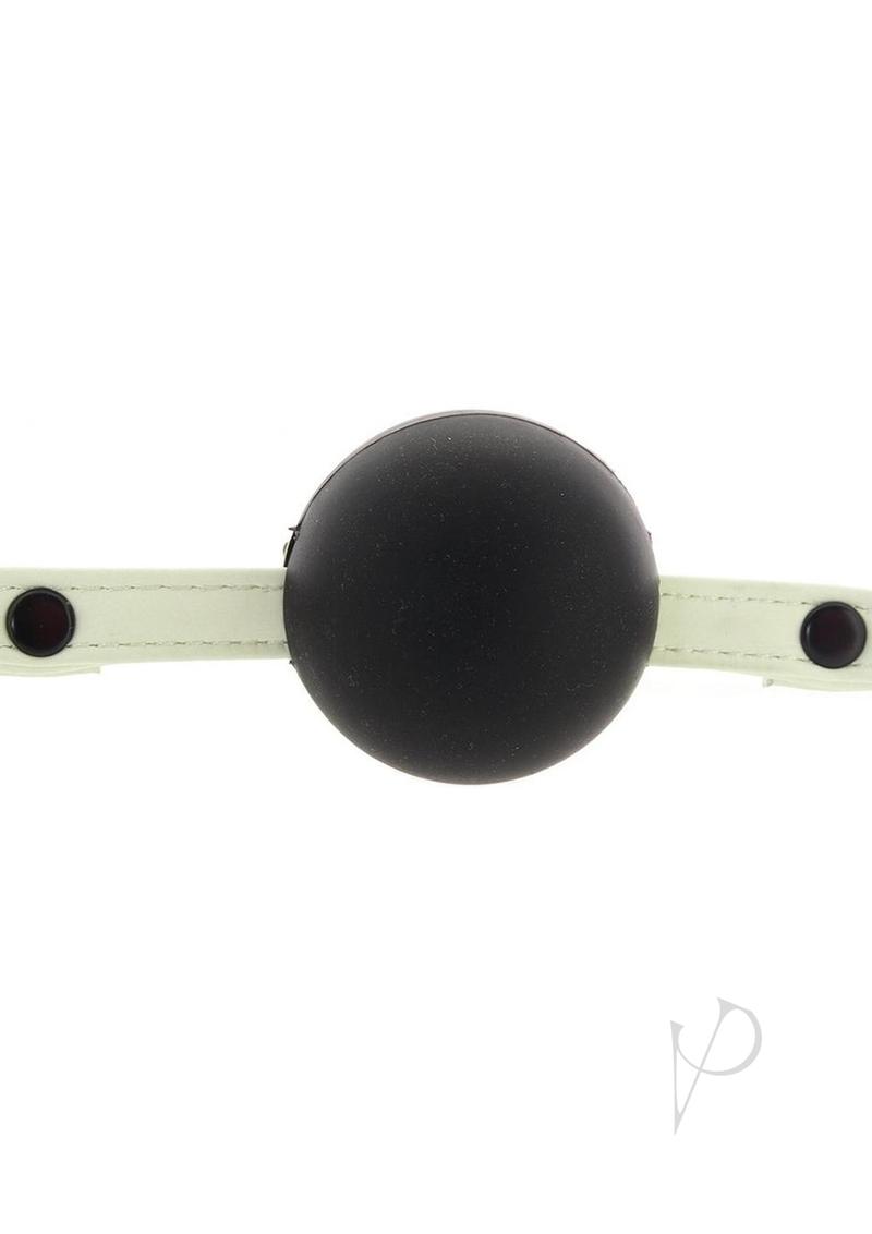 Glo Bondage Ball Gag Green