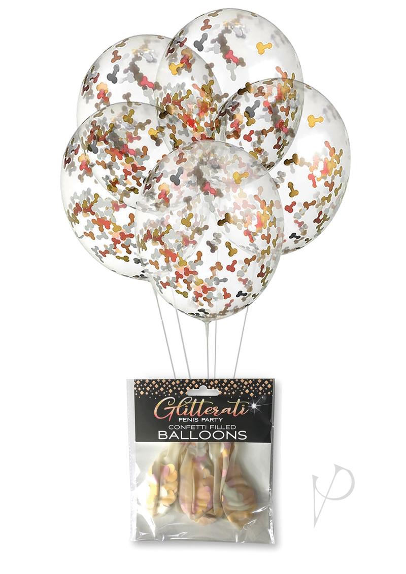Glitterati Balloons 5pk