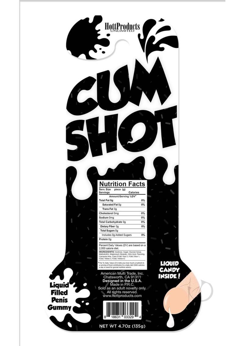 Cum Shots Gummy Pecker