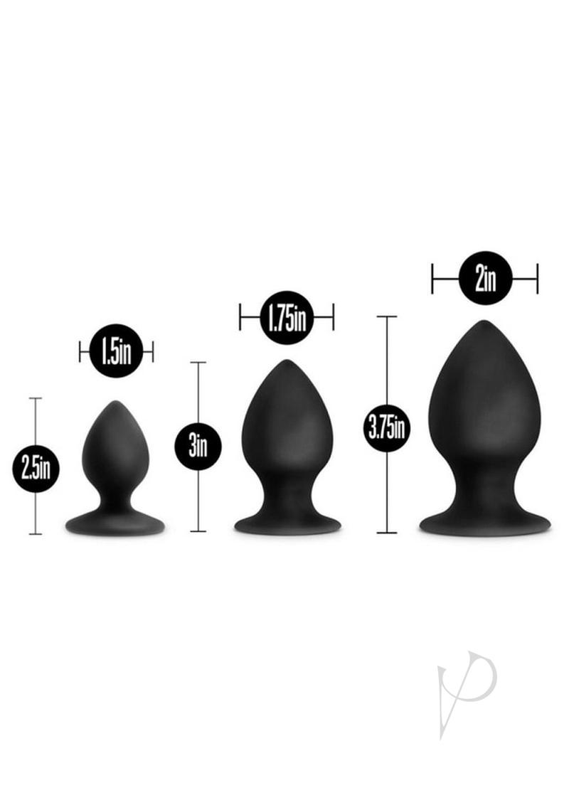 Anal Adventure Platinum Stout Plug Kit