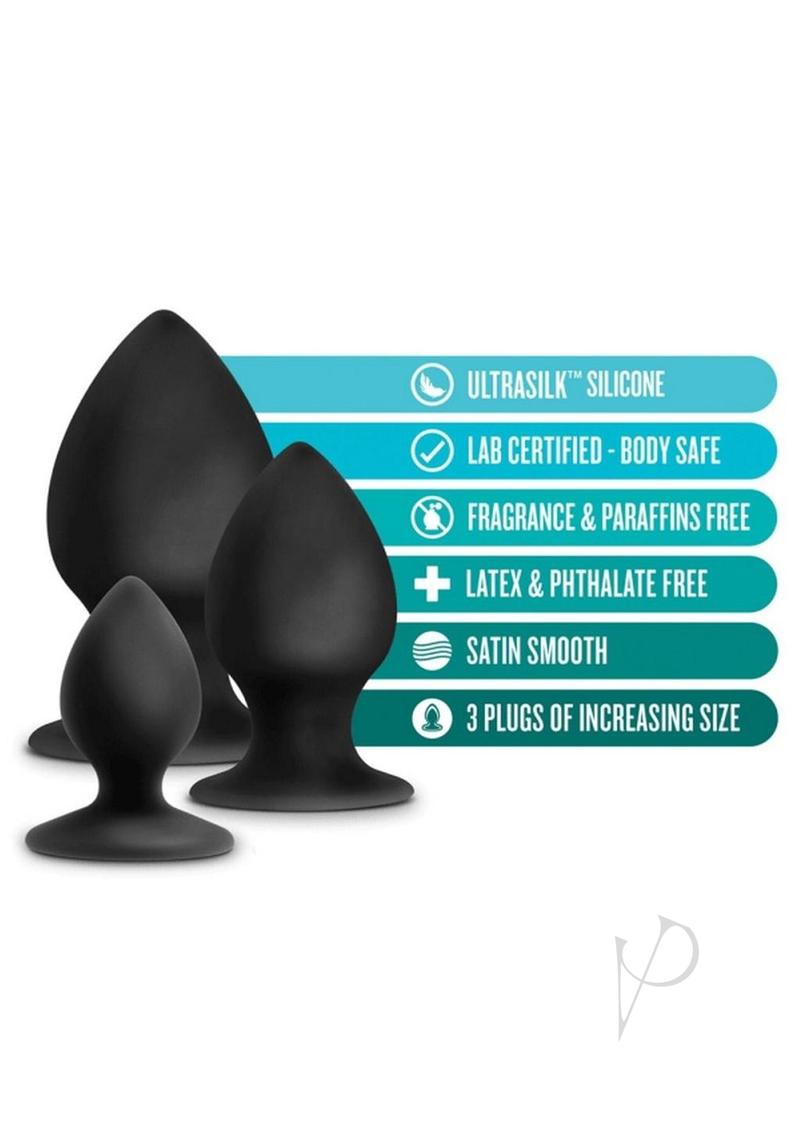 Anal Adventure Platinum Stout Plug Kit