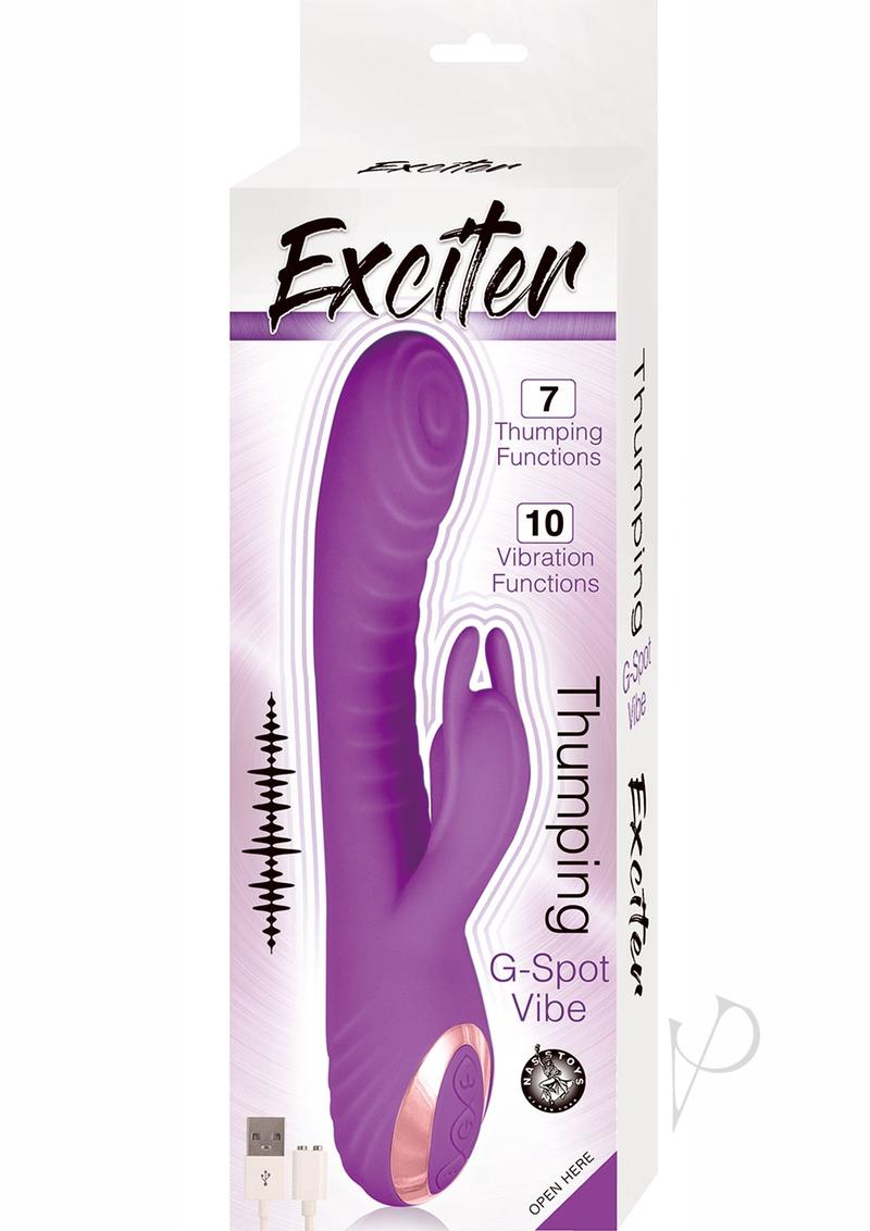 Exciter Thumping Gspot Vibe Purple