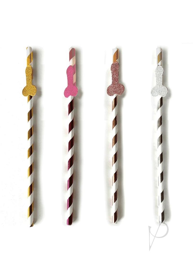 Glitterati Tall Straws 8pk
