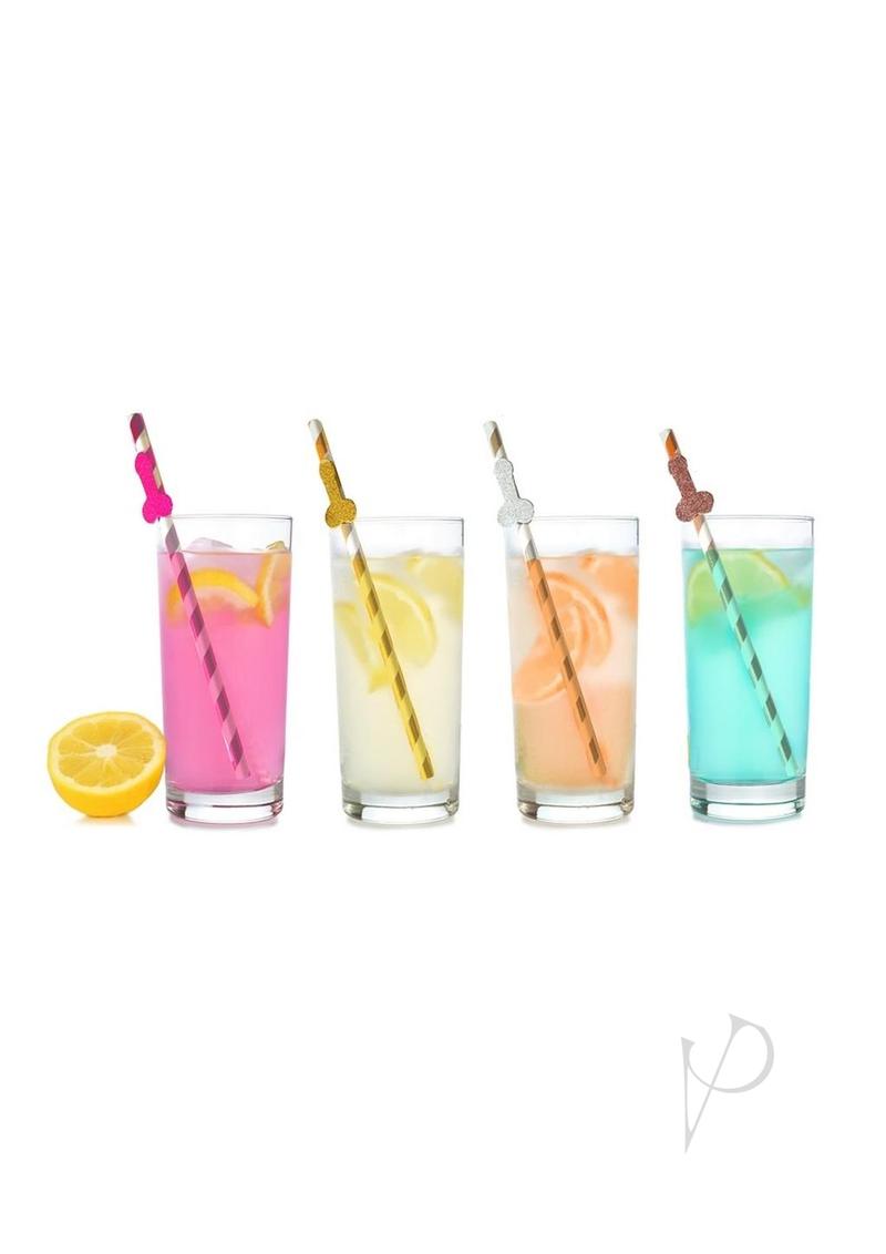 Glitterati Tall Straws 8pk