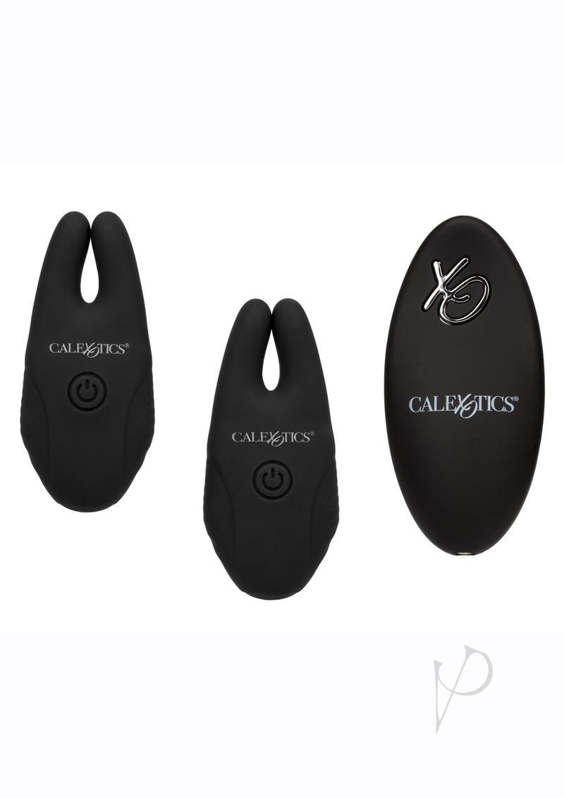 Silicone Remote Nipple Clamps Black