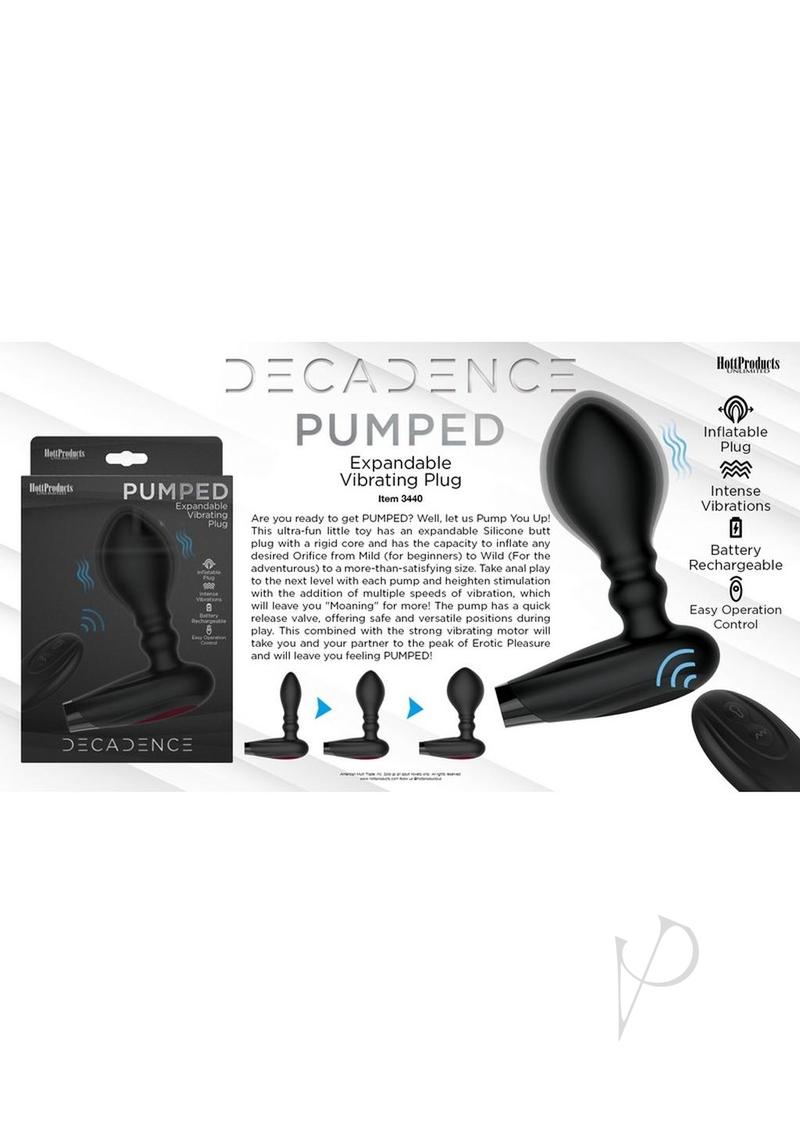 Decadence Pumped Black