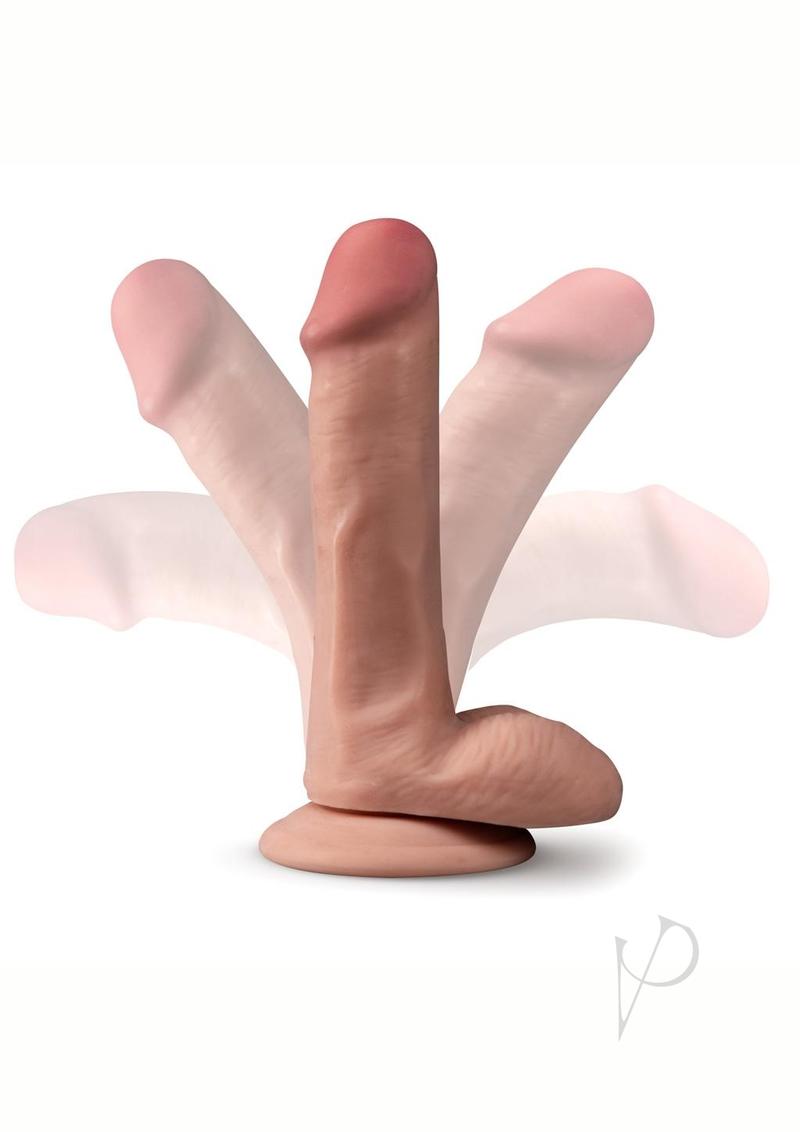 Dr Skin Plus Posable Dildo 6 Caramel