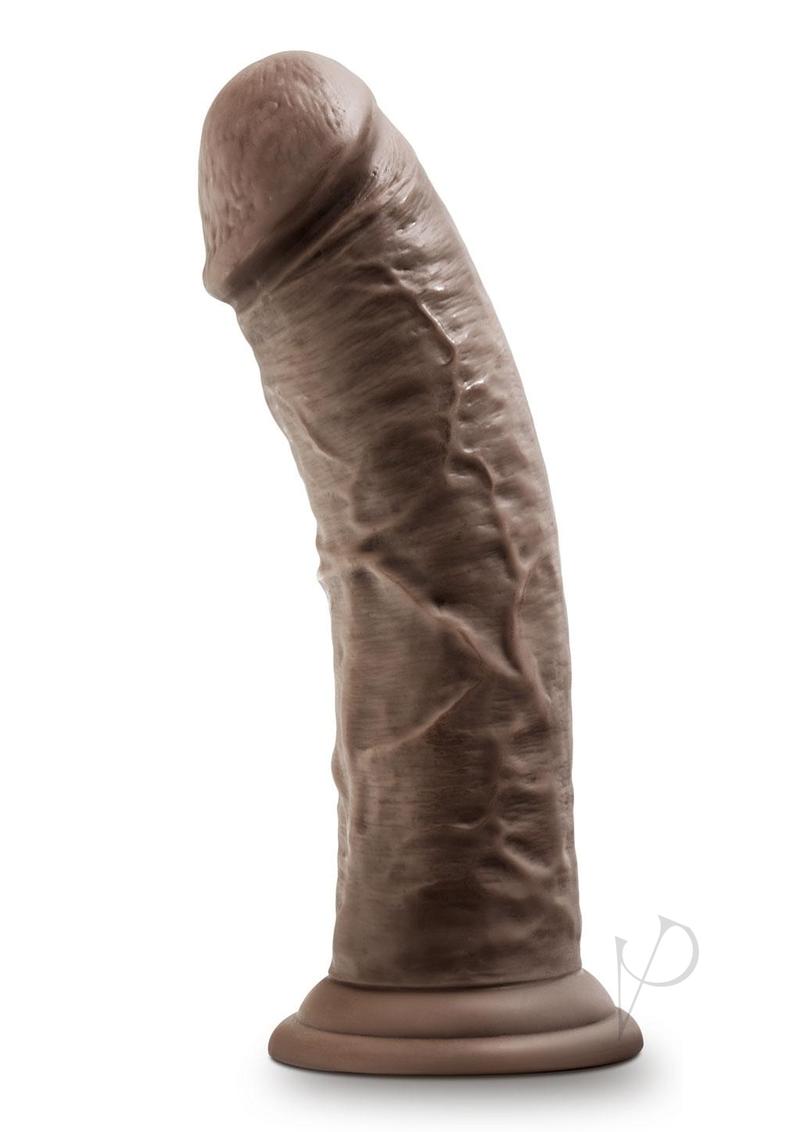 Dr Skin Glide Dildo 8 Chocolate