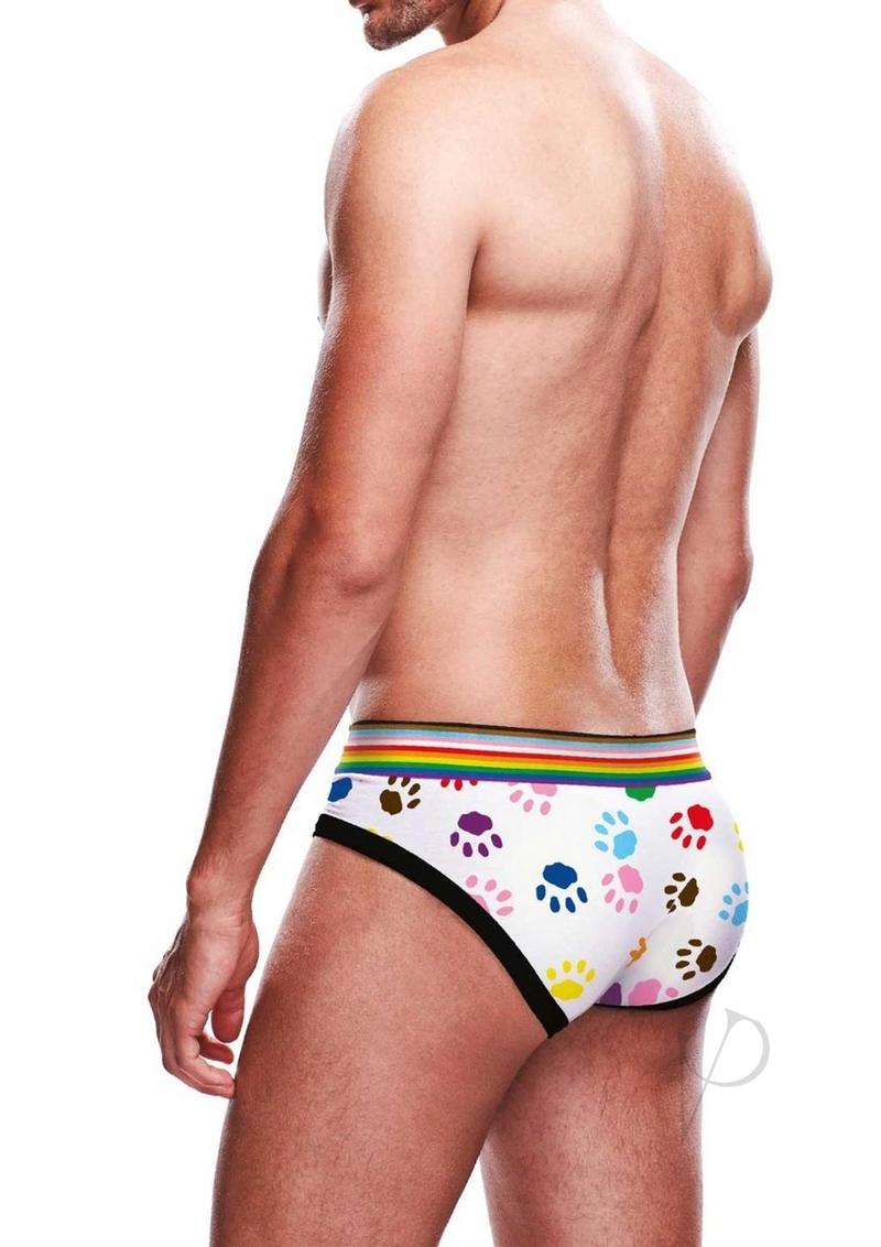 Prowler Pride Paw Br Xxl Rnbw Ss