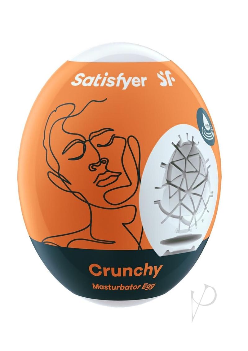 Satisfyer Masturbator Egg 3pk Crunchy