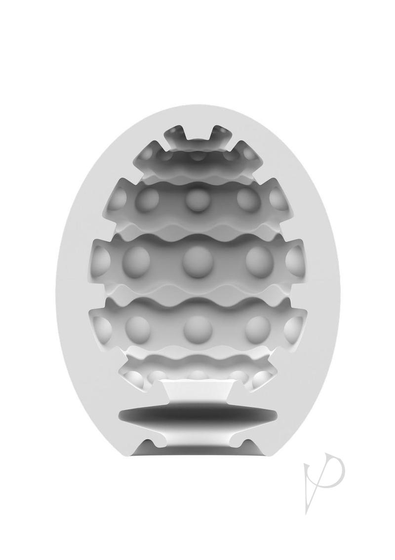 Satisfyer Masturbator Egg 3pk Bubble