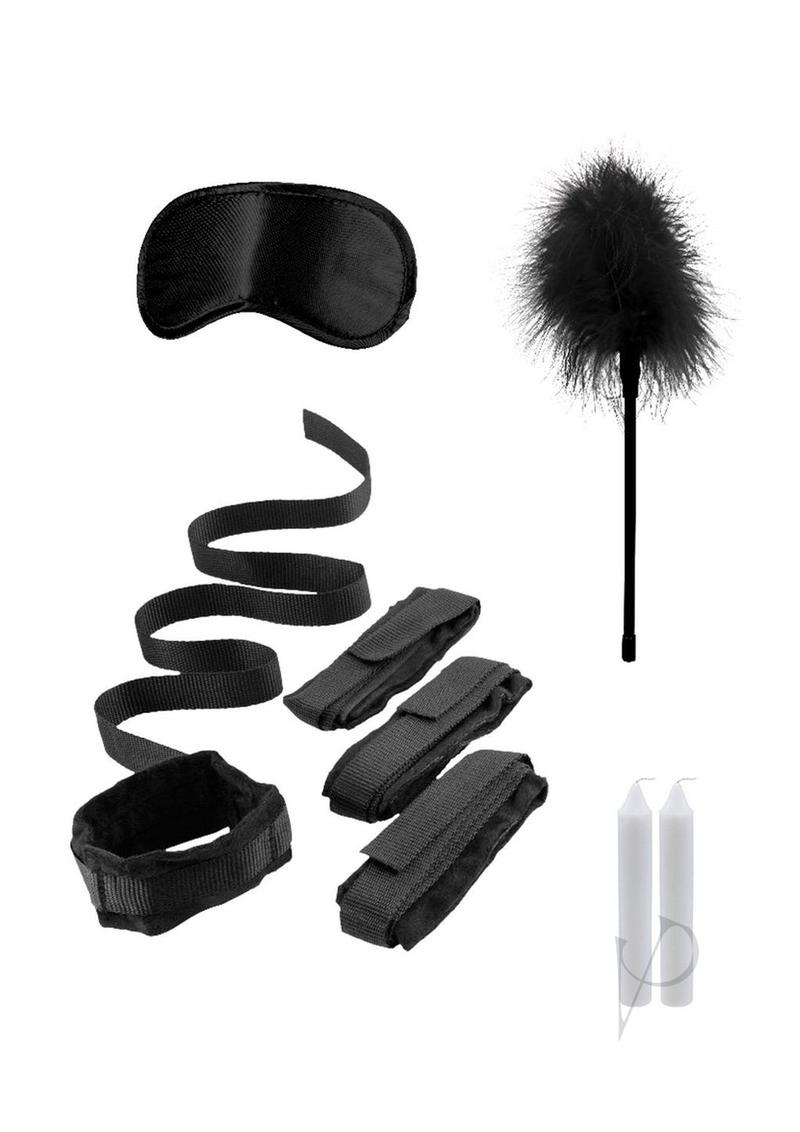 Ouch Bed Bindings Restraint Kit Black