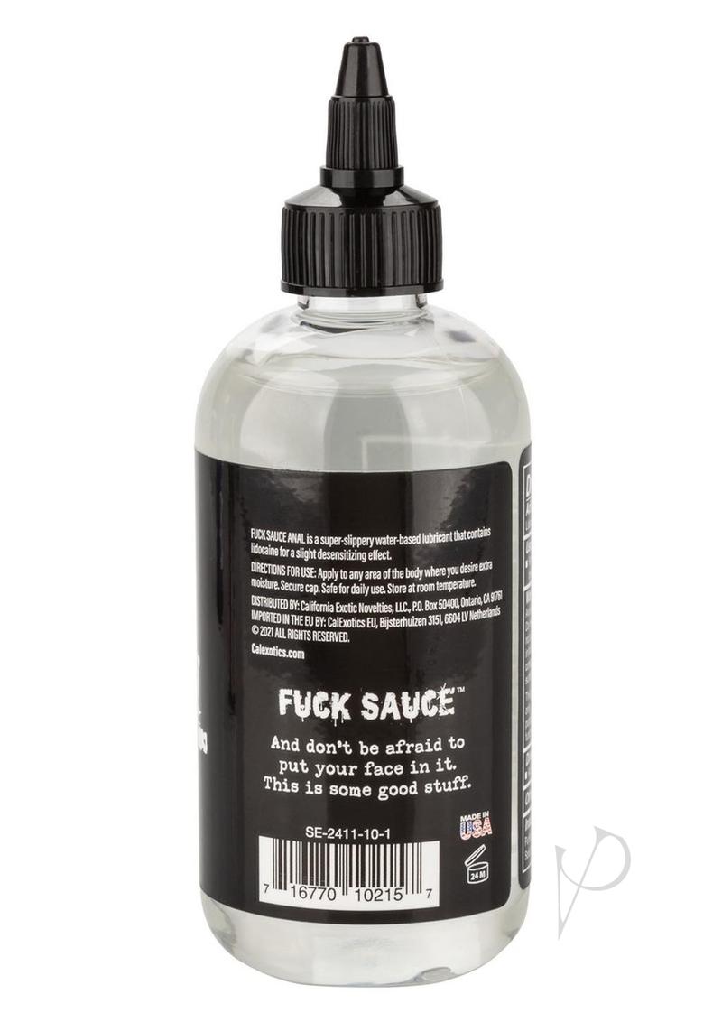 Fuck Sauce Anal Numbing Lube 8oz