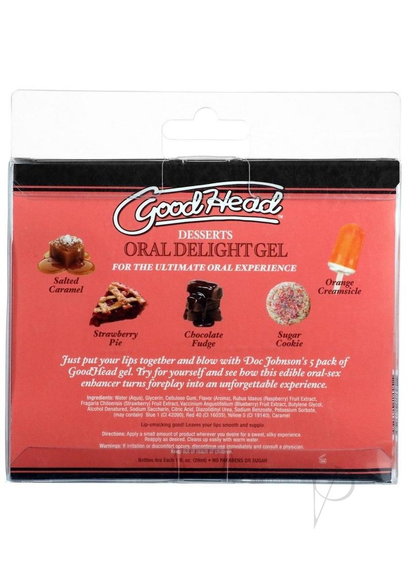 Goodhead Oral Delight Gel Desserts 5pk