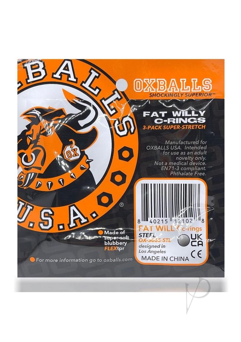 Fat Willy 3pk Orange