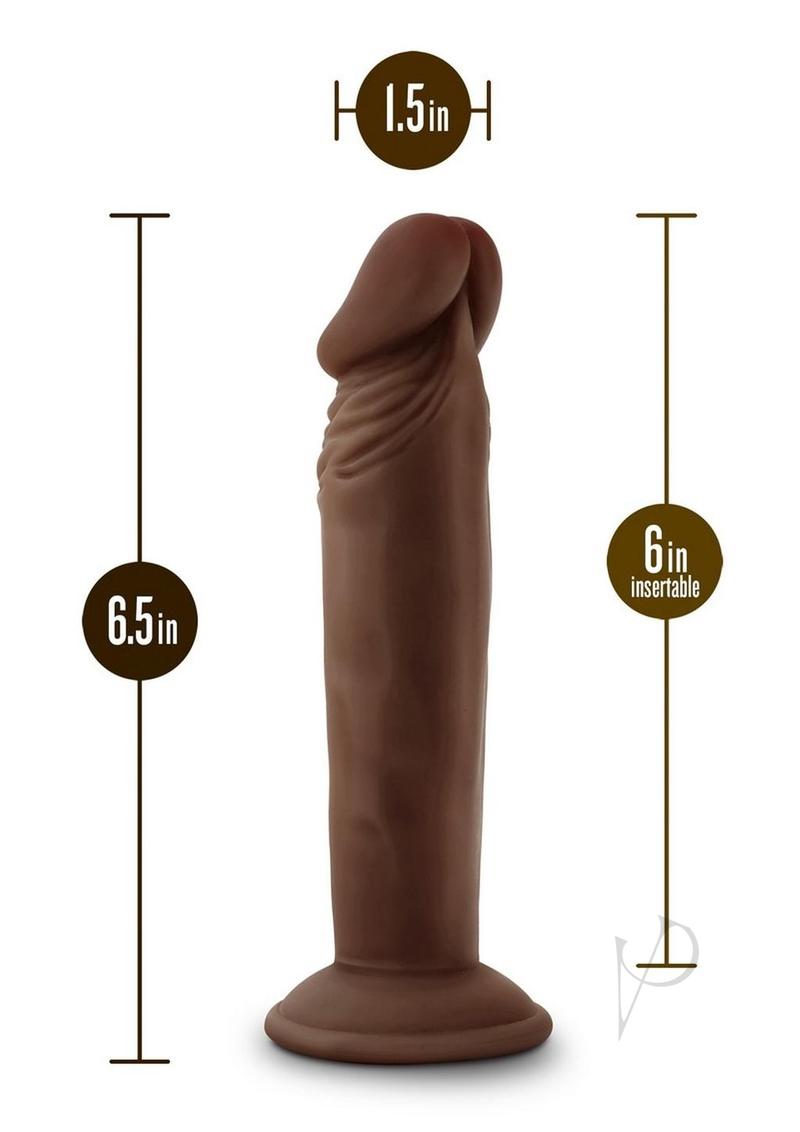 Dr Skin Plus Posable Dildo 6 Chocolate