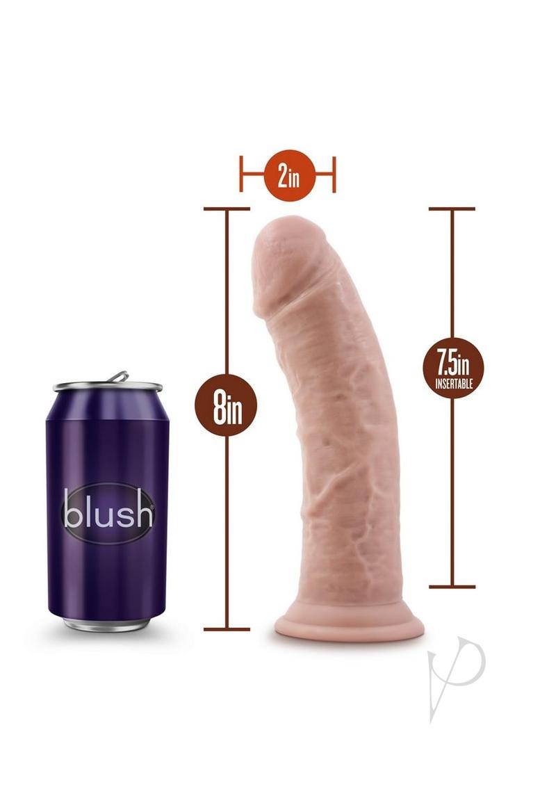 Dr Skin Plus Thick Pose Dildo 8 Vanilla