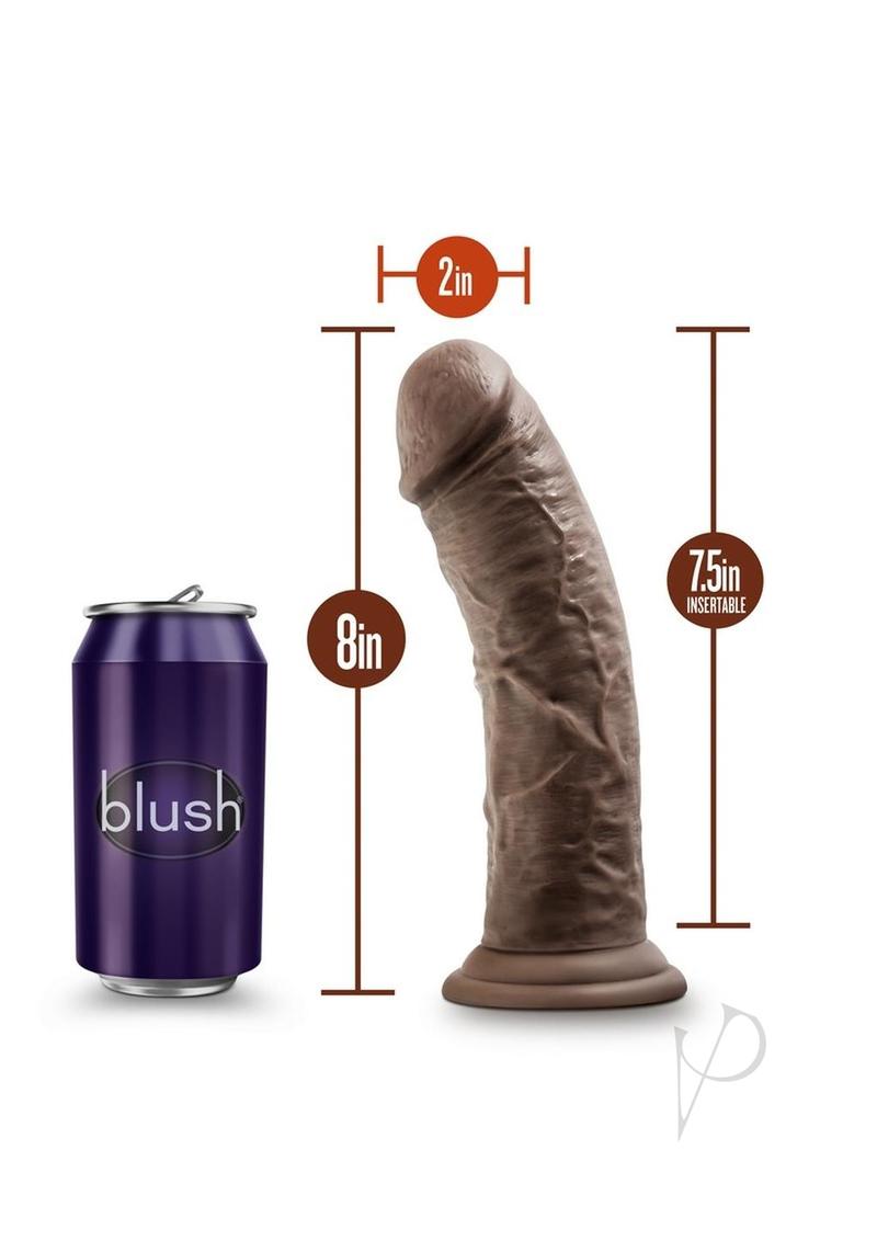 Dr Skin Plus Thick Pose Dildo 8 Chocola