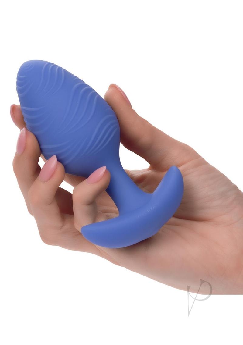 Cheeky Vibrating Gitd Plug Lg Blue