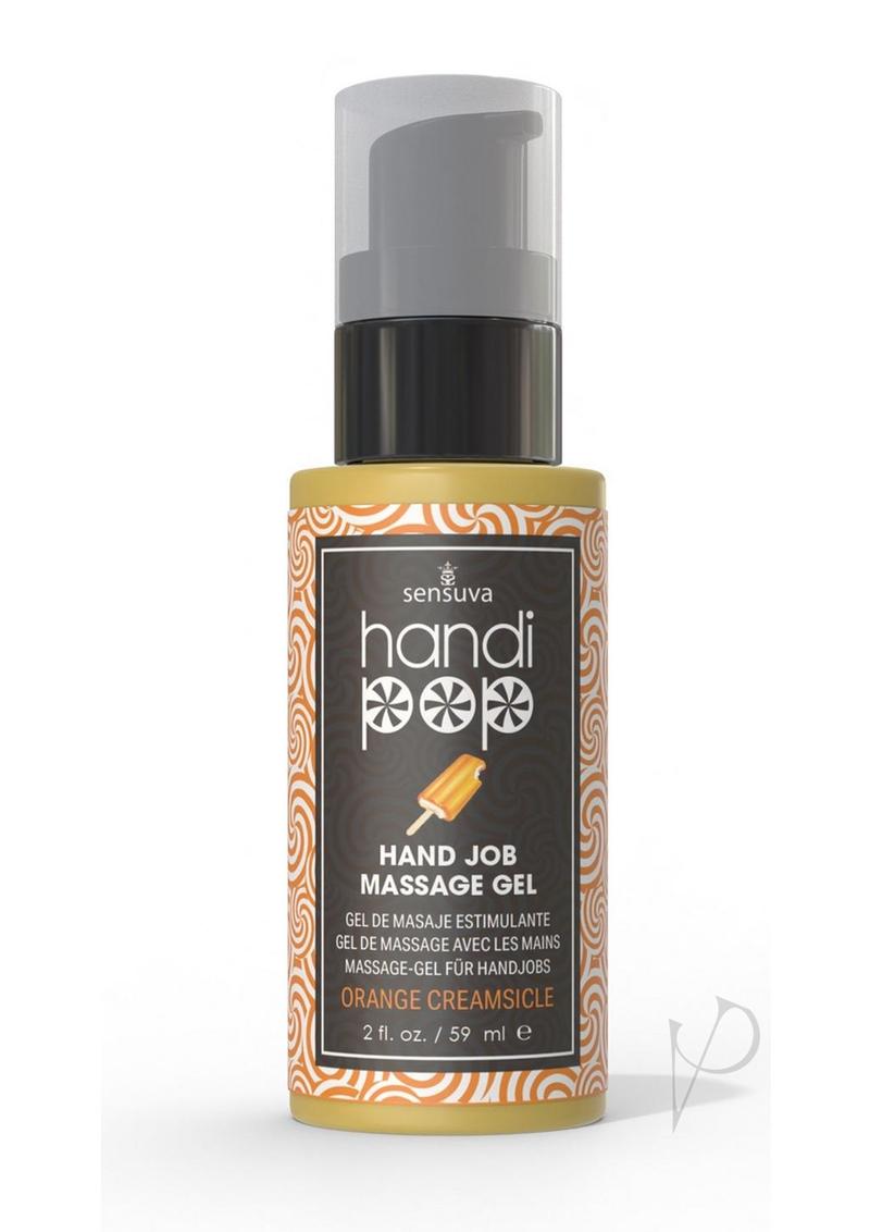 Handipop Massage Gel Orange Cream 2oz
