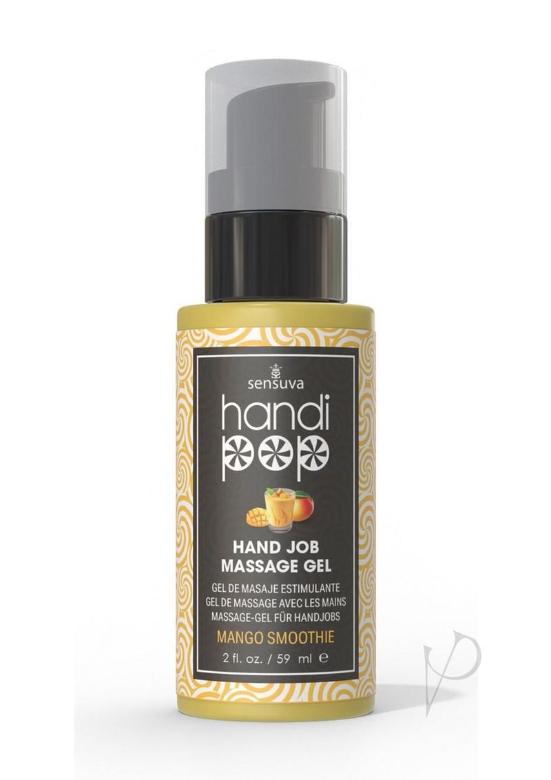 Handipop Massage Gel Mango Smoothie 2oz