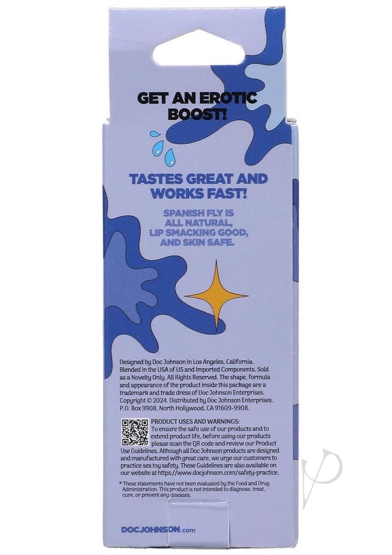 Spanish Fly Sex Drops Blue Rasp 1oz