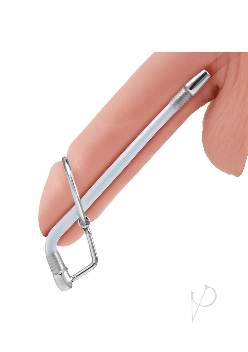 Blueline Steel C-ring Catheter Plug