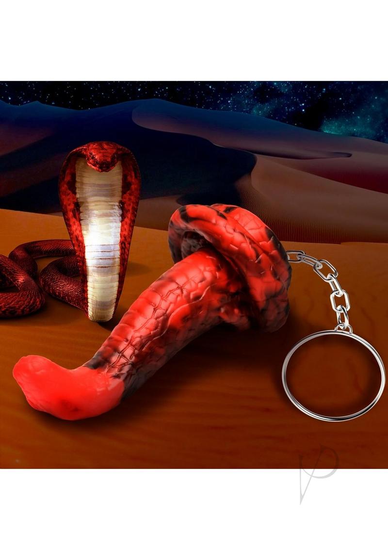 Creature Cock King Cobra Keychain